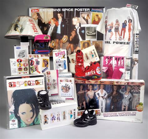 spice girls merchandise